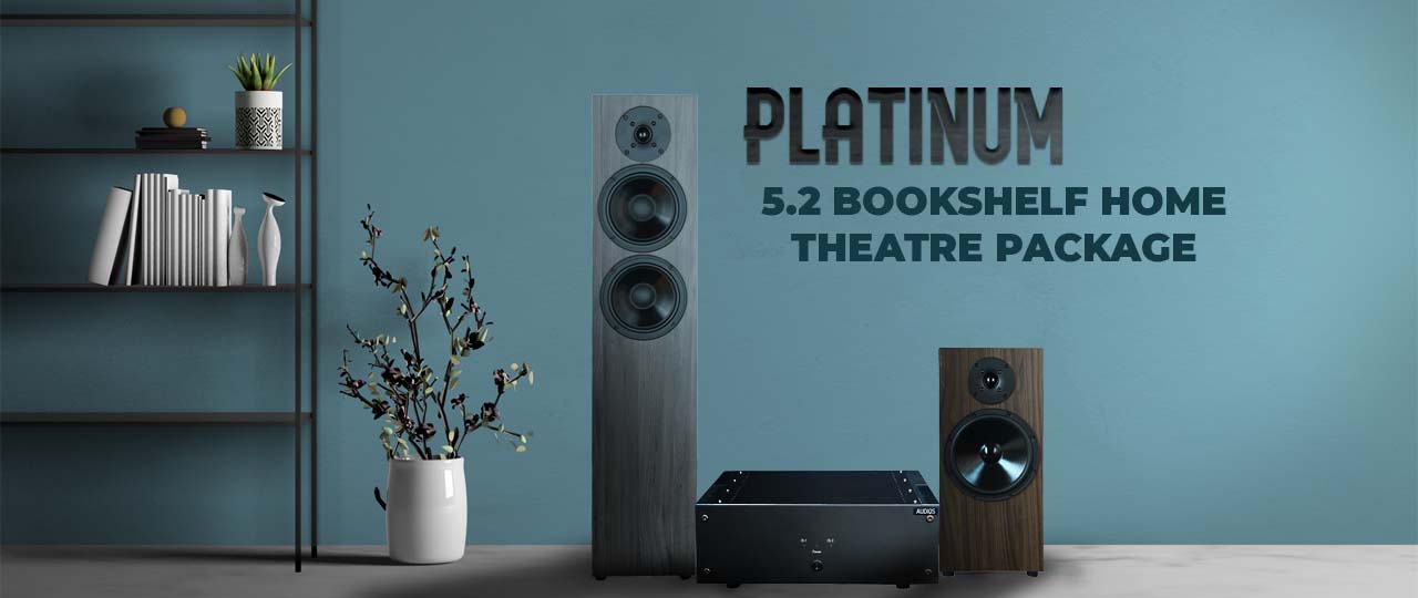 Platinum 5.2 Bookshelf Home Theatre Package - INDIQAUDIO